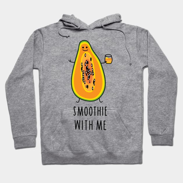 Smoothie Fruit Hoodie by spontania